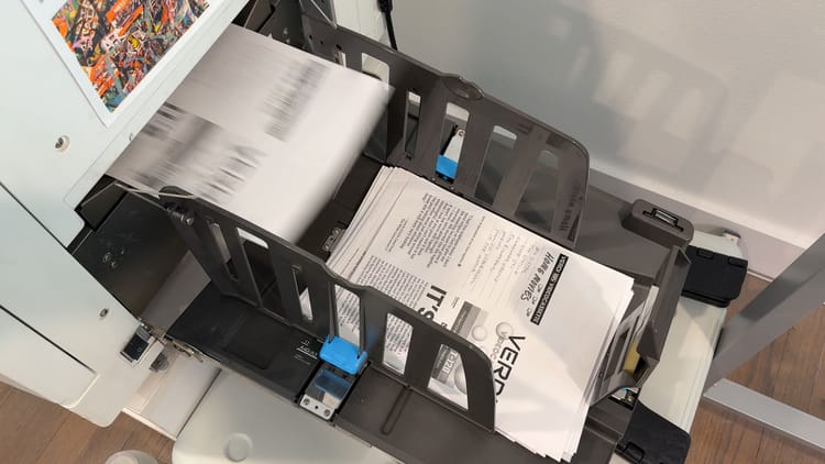 Printing A New Zine